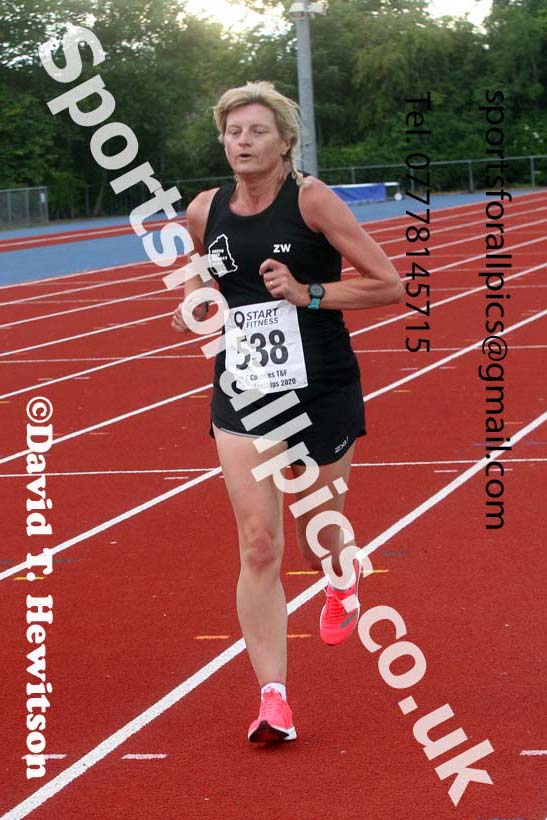 North Eastern 10000 metres, 2021 North Eastern Champs., Shildon. Photo: David T. Hewitson/Sports for All Pics